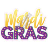 Statement - Mardi Gras - Style D - Yard Card