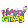 Statement - Mardi Gras - Style F - Yard Card