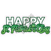 Statement - Happy St. Patricks Day - Style C - Yard Card