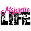 Statement - Majorette Life - Hot Pink - Style A - Yard Card