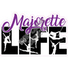 Statement - Majorette Life - Purple - Style A - Yard Card