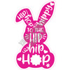 Statement - Easter - Hip Hop - Hot Pink - Style A - Yard Card