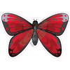 Butterfly - Red - Style A - Yard Card