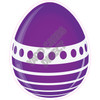 Egg - Purple - Style C - Yard Card