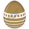 Egg - Old Gold - Style C - Yard Card