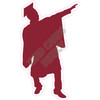 Graduation - Burgundy - Silhouette - Style B