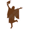 Graduation - Brown - Silhouette - Style D