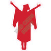 Graduation - Red - Silhouette - Style F