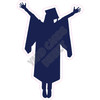 Graduation - Dark Blue - Silhouette - Style F