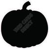 Silhouette - Pumpkin - Black - Style A - Yard Card