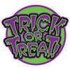 Statement - Trick Or Treat - Purple/Green - Style B - Yard Card