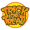 Statement - Trick Or Treat - Orange/Yellow - Style B - Yard Card
