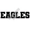 Statement - Mascot - Eagles - Black - Style A - Yard Card
