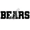 Statement - Mascot - Bears - Black - Style A - Yard Card