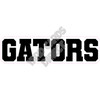 Statement - Mascot - Gators - Black - Style A - Yard Card