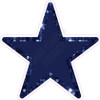 Star - Style A - Large Sequin Dark Blue - Yard Card