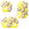 Foil Star Cluster - Old Gold & Yellow - Yard Card