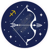 Zodiac Sign - Sagittarius - Style A - Yard Card
