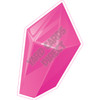 Crystal - Hot Pink - Style B - Yard Card