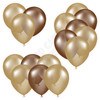 Balloon Cluster - Old Gold & Brown - Yard Card