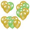 Balloon Cluster - Yellow Gold & Light Green - Yard Card