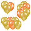 Balloon Cluster - Yellow Gold & Orange - Yard Card