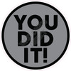 Statement - You Did It! - Silver - Style A - Yard Card