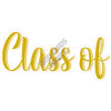 Statement - Class Of - Yellow Gold - Style A - Yard Card