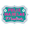 Statement - Feliz Dia De Las Madres - Teal & Hot Pink - Style A - Yard Card