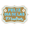 Statement - Feliz Dia De Las Madres - Old Gold & Light Blue - Style A - Yard Card