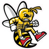 Mascot - Hornets - Style A - Yard Card