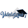 Statement - Valedictorian - Medium Blue - Style A - Yard Card