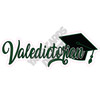 Statement - Valedictorian - Dark Green - Style A - Yard Card