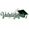 Statement - Valedictorian - Chunky Glitter Medium Green - Style A - Yard Card