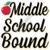 Statement - Middle School Bound - Yellow Gold - Style A - Yard Card