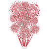 Firework Cluster - Solid Red - Yard Card