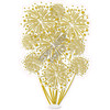 Firework Cluster - Solid Yellow Gold -  Yard Card
