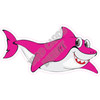 Shark - Hot Pink - Style C - Yard Card