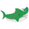 Shark - Medium Green - Style D - Yard Card