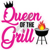 Statement - Queen Of The Grill - Style A - Yard Card