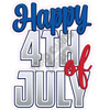 Statement - Happy 4th Of July - Style C - Yard Card