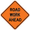 Road Work Ahead - Style A - Yard Card