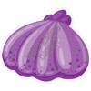 Seashell - Purple - Style H - Yard Card