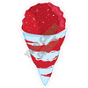 Snow Cone - Red - Style A - Yard Card