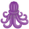 Balloon Animal - Octopus - Style A - Yard Card