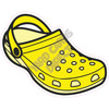 Clogs - Yellow - Style A - Yard Card