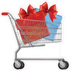 Shopping Cart With Presents - Style A - Yard Card
