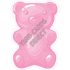 Gummy Bear - Light Pink - Style A - Yard Card