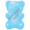 Gummy Bear - Light Blue - Style A - Yard Card