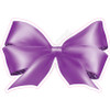 Bow - Style A - Chunky Glitter Purple - Yard Card